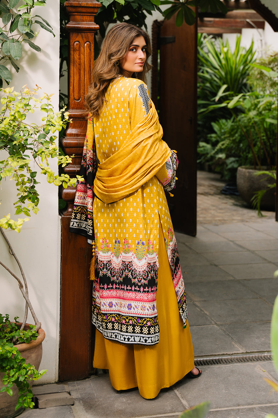 Zellbury | Unstitched 3 Piece Viscose | Shirt Shalwar Dupatta - 0205 - by - Libasekhas UK - Registered Vendor of : Zellbury Women - 100% Original Designer Dresss