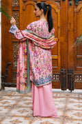 Zellbury | Unstitched 3 Piece Viscose | Shirt Shalwar Dupatta - 0206 - by - Libasekhas UK - Registered Vendor of : Zellbury Women - 100% Original Designer Dresss