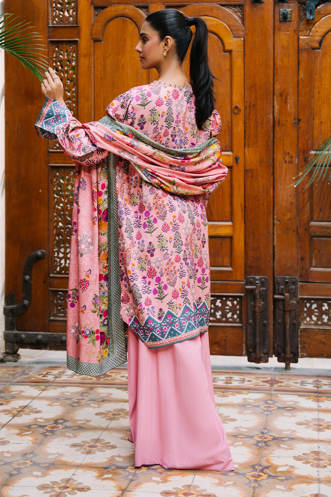 Zellbury | Unstitched 3 Piece Viscose | Shirt Shalwar Dupatta - 0206 - by - Libasekhas UK - Registered Vendor of : Zellbury Women - 100% Original Designer Dresss