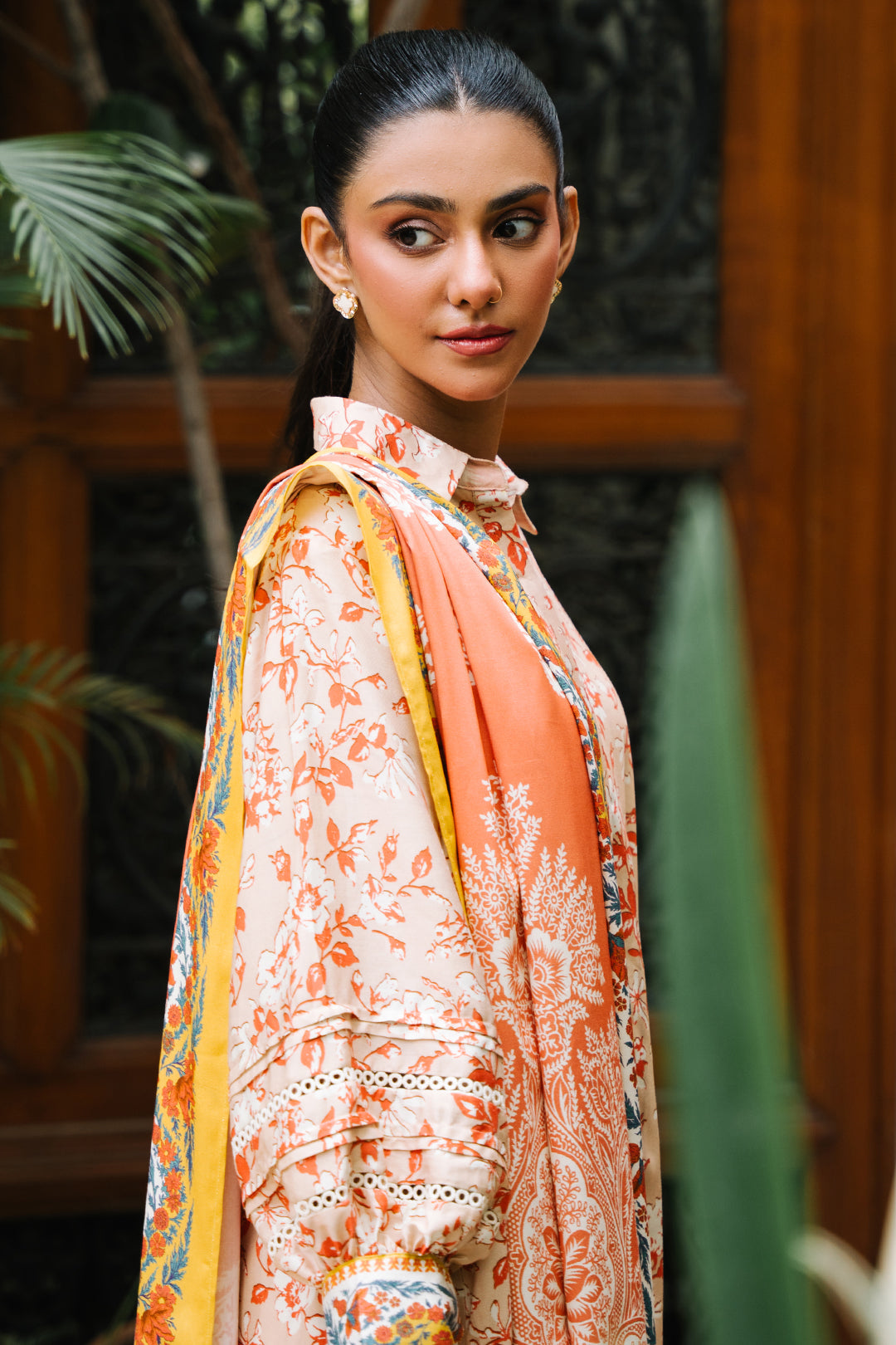 Zellbury | Unstitched 3 Piece Viscose | Shirt Shalwar Dupatta - 0207 - by - Libasekhas UK - Registered Vendor of : Zellbury Women - 100% Original Designer Dresss
