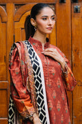 Zellbury | Unstitched 3 Piece Viscose | Shirt Shalwar Dupatta - 0208 - by - Libasekhas UK - Registered Vendor of : Zellbury Women - 100% Original Designer Dresss