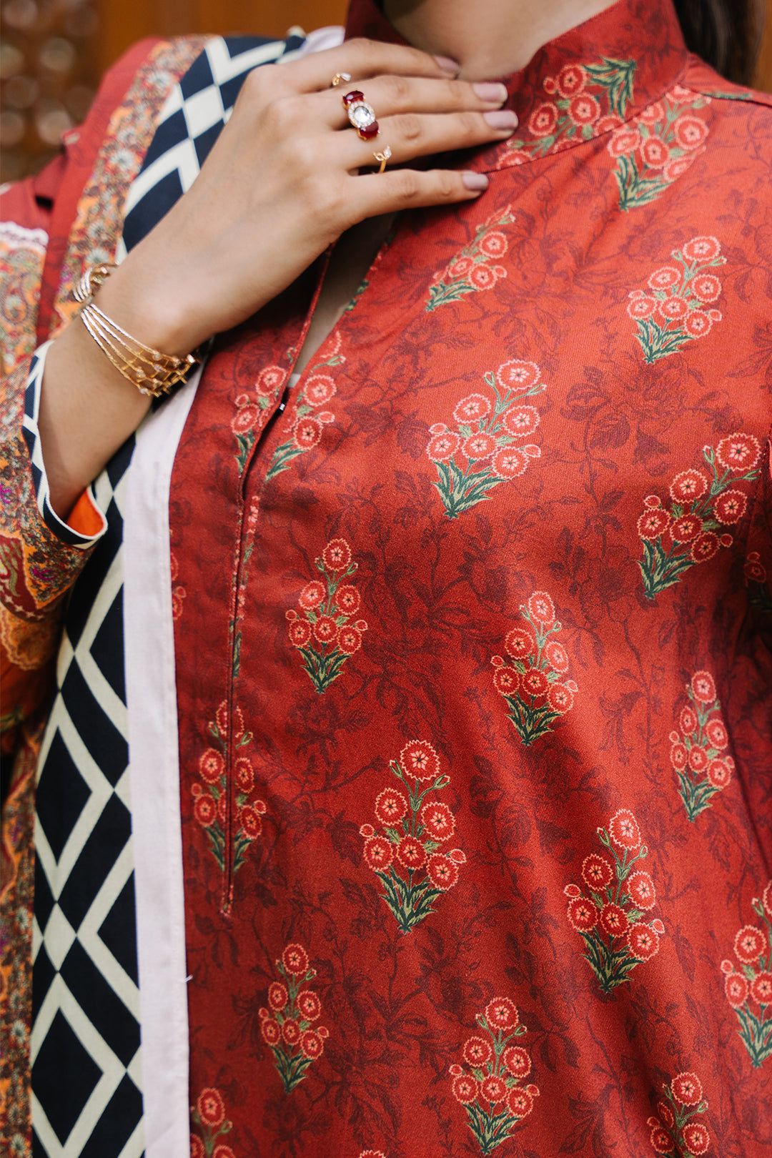 Zellbury | Unstitched 3 Piece Viscose | Shirt Shalwar Dupatta - 0208 - by - Libasekhas UK - Registered Vendor of : Zellbury Women - 100% Original Designer Dresss