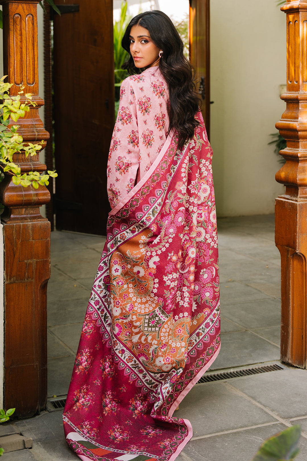 Zellbury | Unstitched 3 Piece Khaddar | Shirt Shalwar Dupatta - 0212 - by - Libasekhas UK - Registered Vendor of : Zellbury Women - 100% Original Designer Dresss