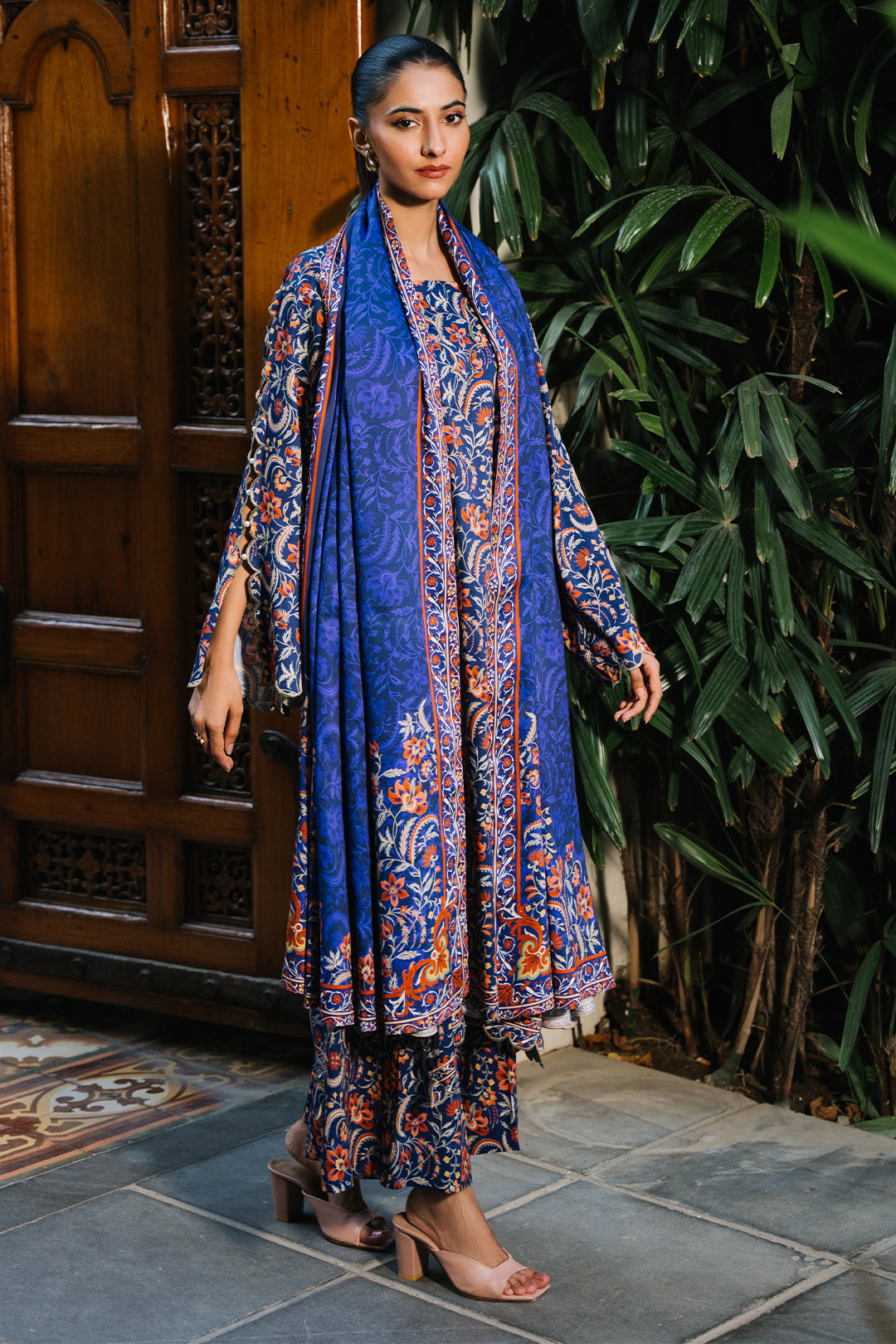 Zellbury | Unstitched 3 Piece Viscose | Shirt Shalwar Dupatta - 0215 - by - Libasekhas UK - Registered Vendor of : Zellbury Women - 100% Original Designer Dresss