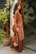 Zellbury | Unstitched 3 Piece Cotail | Shirt Shalwar Dupatta - 0217 - by - Libasekhas UK - Registered Vendor of : Zellbury Women - 100% Original Designer Dresss