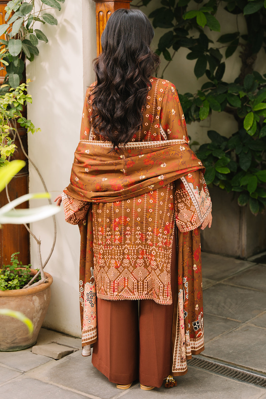 Zellbury | Unstitched 3 Piece Cotail | Shirt Shalwar Dupatta - 0217 - by - Libasekhas UK - Registered Vendor of : Zellbury Women - 100% Original Designer Dresss