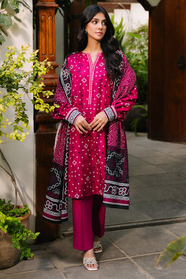 Zellbury | Unstitched 3 Piece Khaddar | Shirt Shalwar Dupatta - 0269 - by - Libasekhas UK - Registered Vendor of : Zellbury Women - 100% Original Designer Dresss