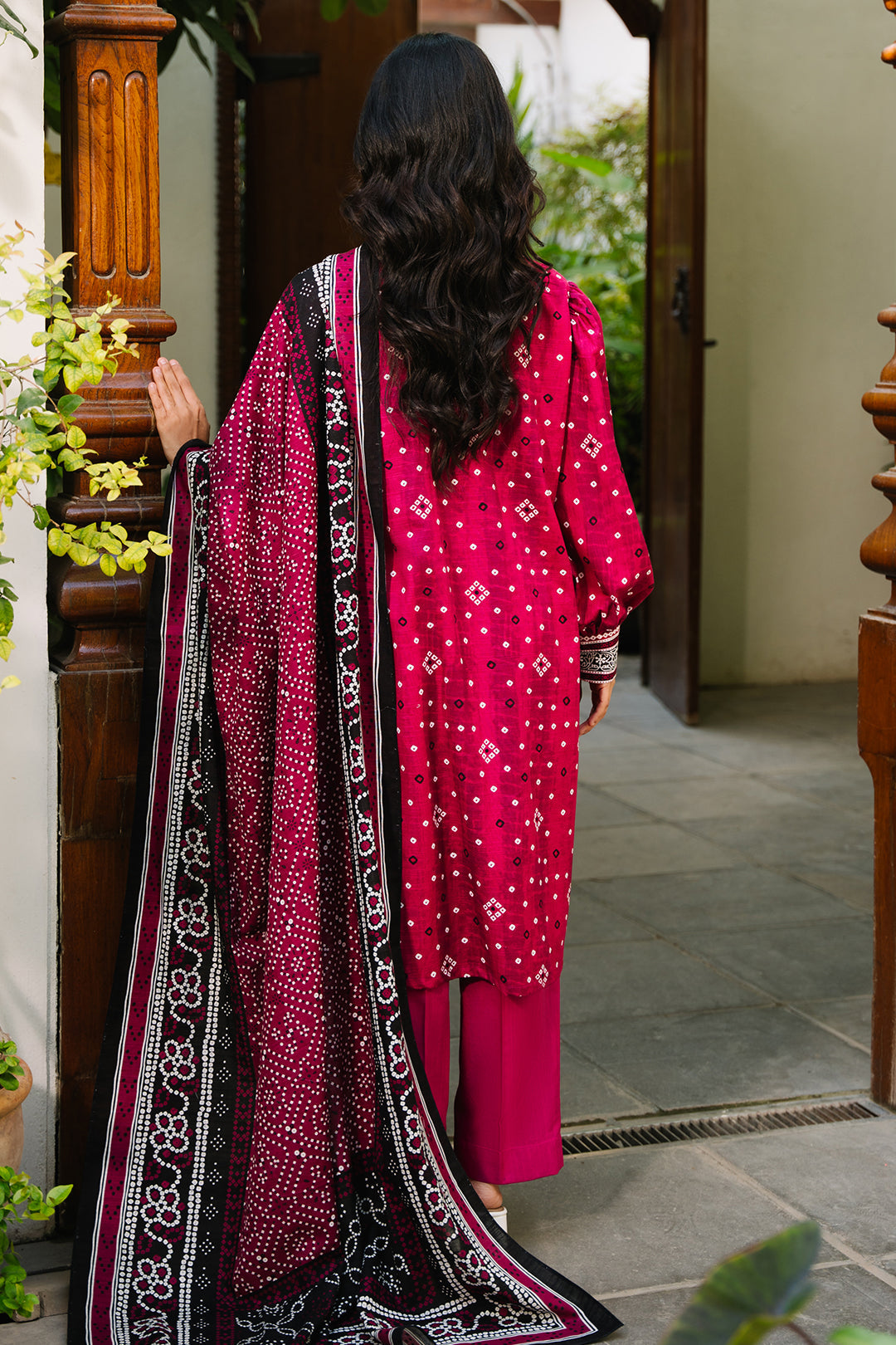 Zellbury | Unstitched 3 Piece Khaddar | Shirt Shalwar Dupatta - 0269 - by - Libasekhas UK - Registered Vendor of : Zellbury Women - 100% Original Designer Dresss