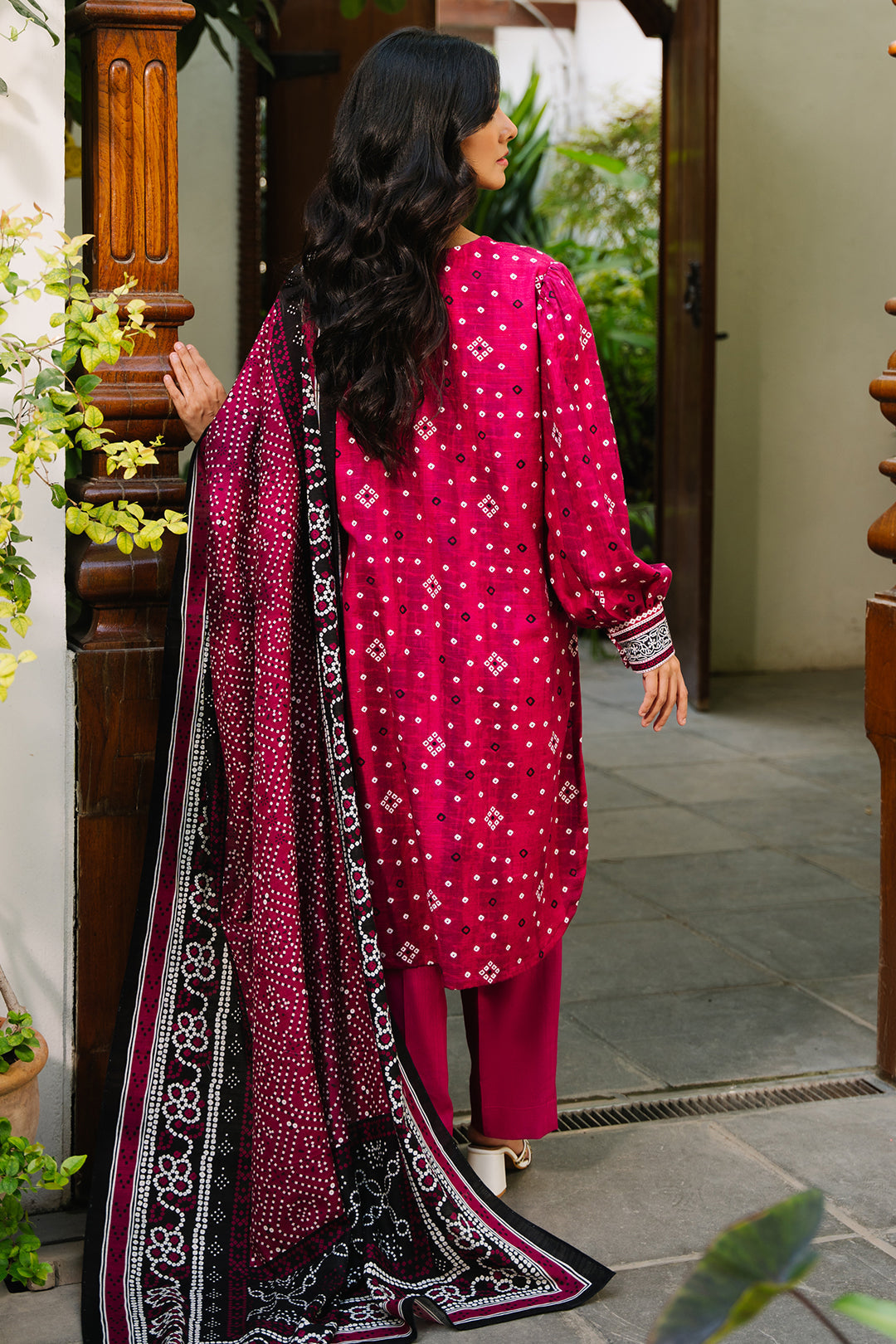 Zellbury | Unstitched 3 Piece Khaddar | Shirt Shalwar Dupatta - 0269 - by - Libasekhas UK - Registered Vendor of : Zellbury Women - 100% Original Designer Dresss