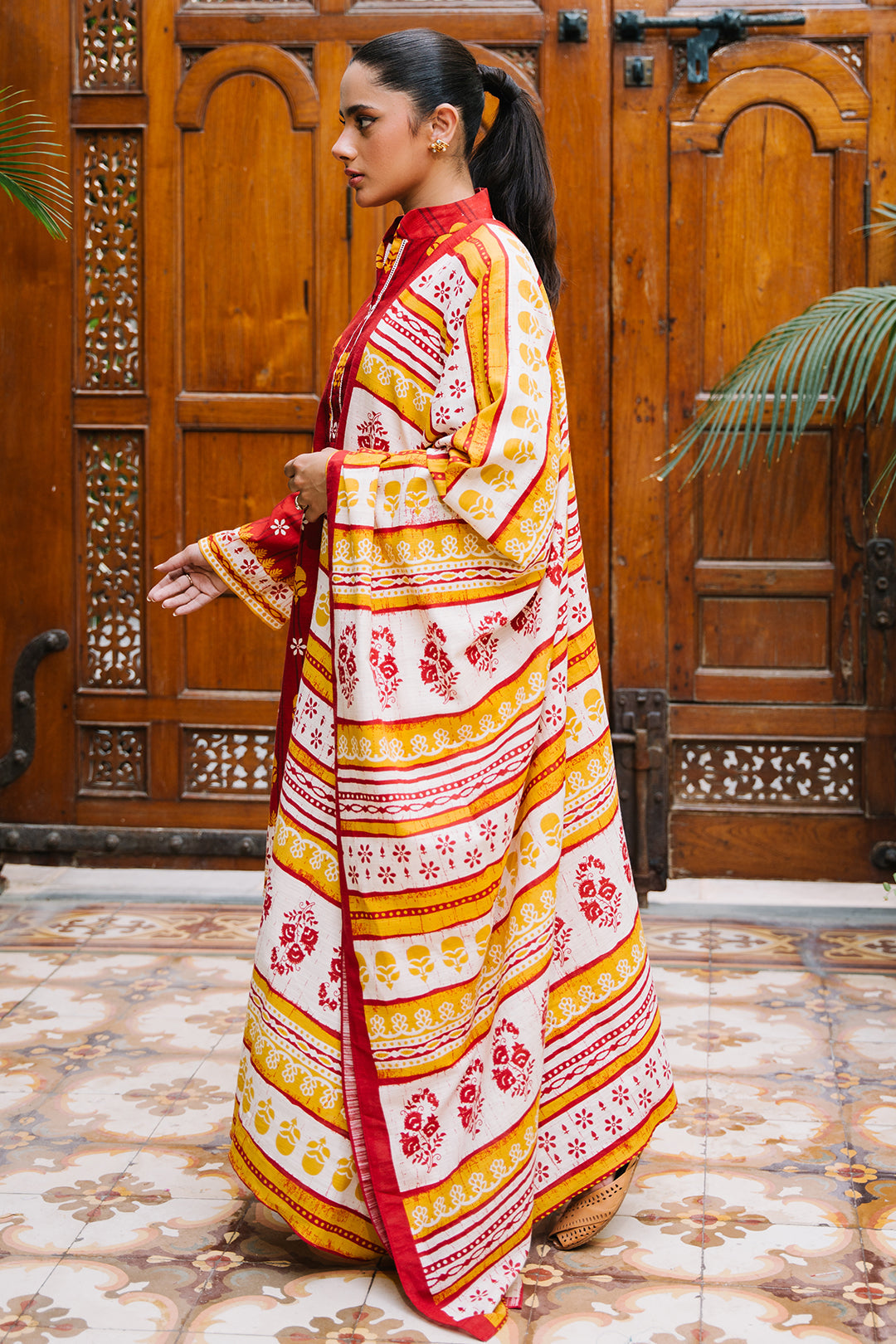 Zellbury | Unstitched 3 Piece Khaddar | Shirt Shalwar Dupatta - 0271 - by - Libasekhas UK - Registered Vendor of : Zellbury Women - 100% Original Designer Dresss