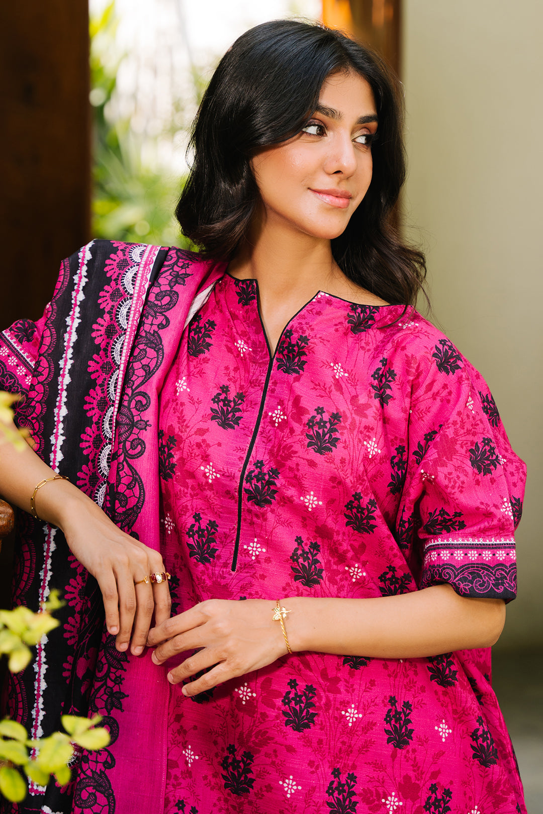Zellbury | Unstitched 3 Piece Khaddar | Shirt Shalwar Dupatta - 0272 - by - Libasekhas UK - Registered Vendor of : Zellbury Women - 100% Original Designer Dresss