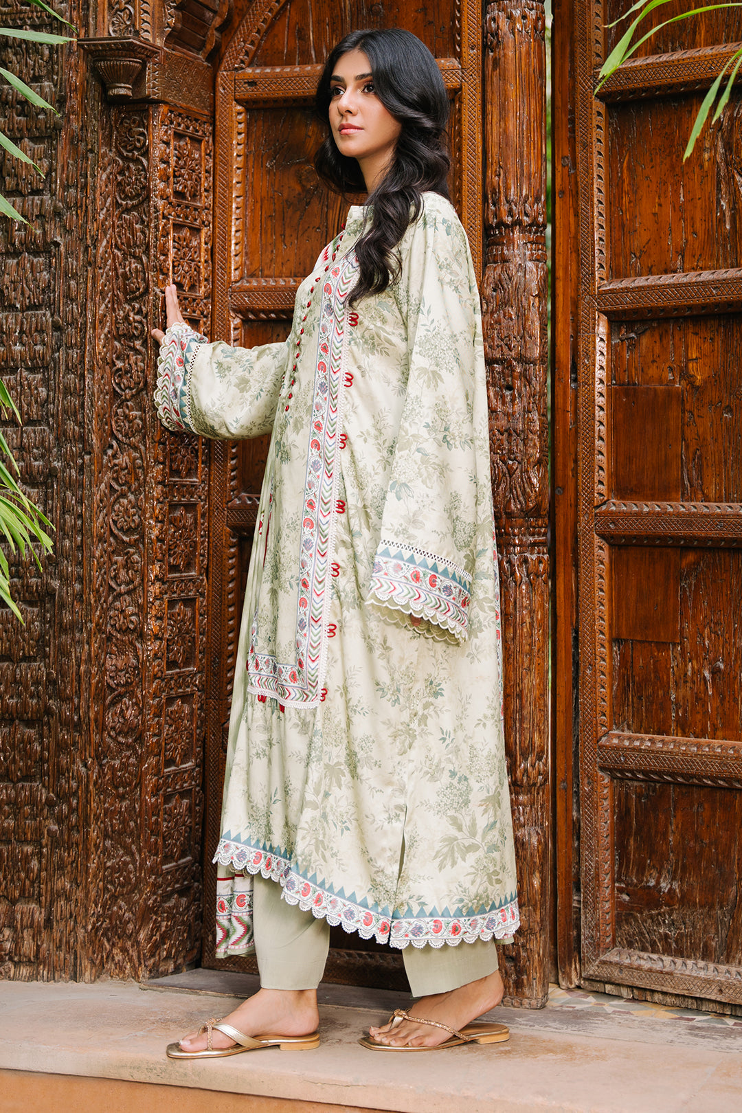 Zellbury | Unstitched 3 Piece Viscose | Shirt Shalwar Dupatta - 0278 - by - Libasekhas UK - Registered Vendor of : Zellbury Women - 100% Original Designer Dresss