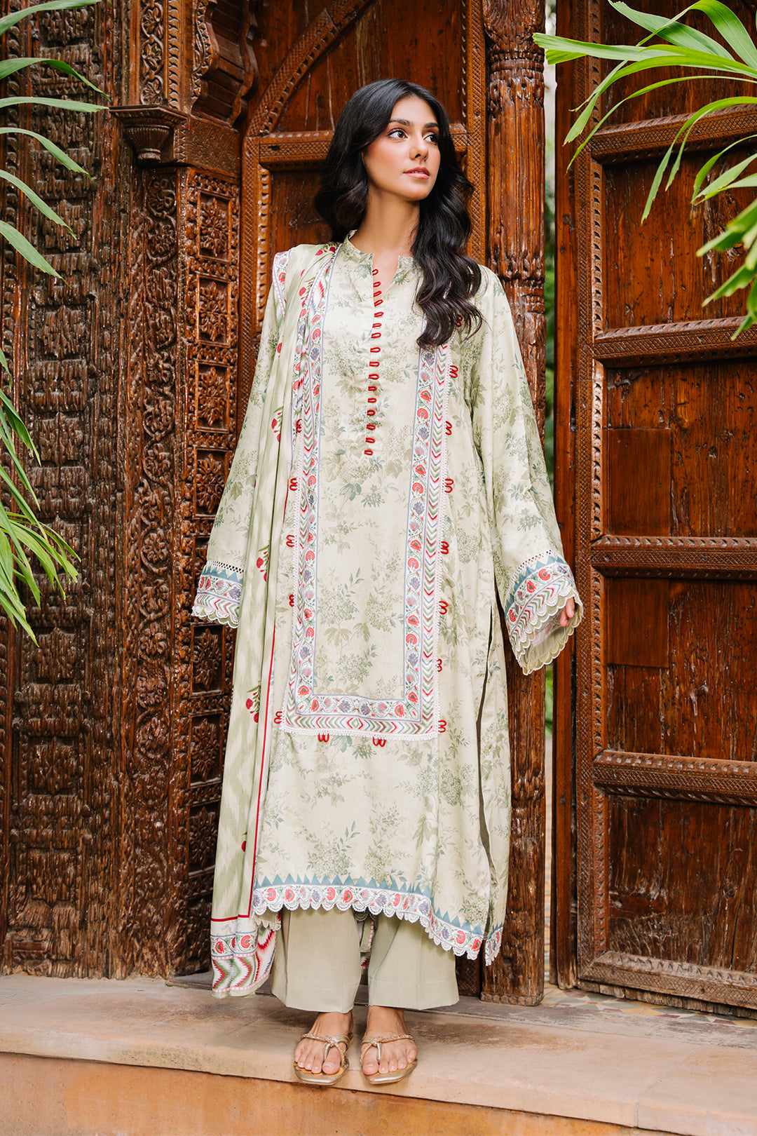 Zellbury | Unstitched 3 Piece Viscose | Shirt Shalwar Dupatta - 0278 - by - Libasekhas UK - Registered Vendor of : Zellbury Women - 100% Original Designer Dresss