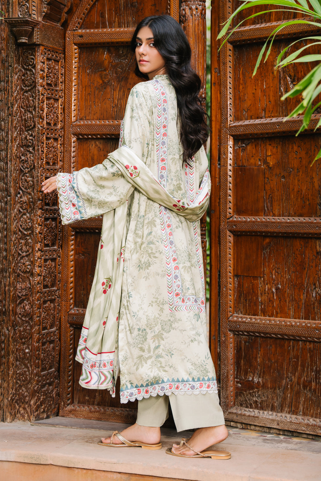 Zellbury | Unstitched 3 Piece Viscose | Shirt Shalwar Dupatta - 0278 - by - Libasekhas UK - Registered Vendor of : Zellbury Women - 100% Original Designer Dresss