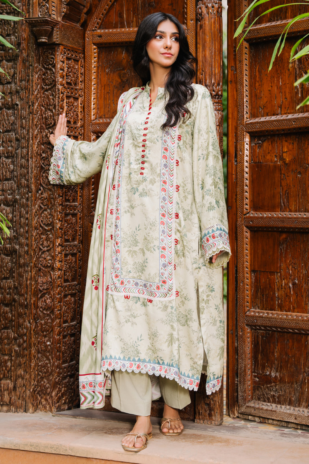 Zellbury | Unstitched 3 Piece Viscose | Shirt Shalwar Dupatta - 0278 - by - Libasekhas UK - Registered Vendor of : Zellbury Women - 100% Original Designer Dresss