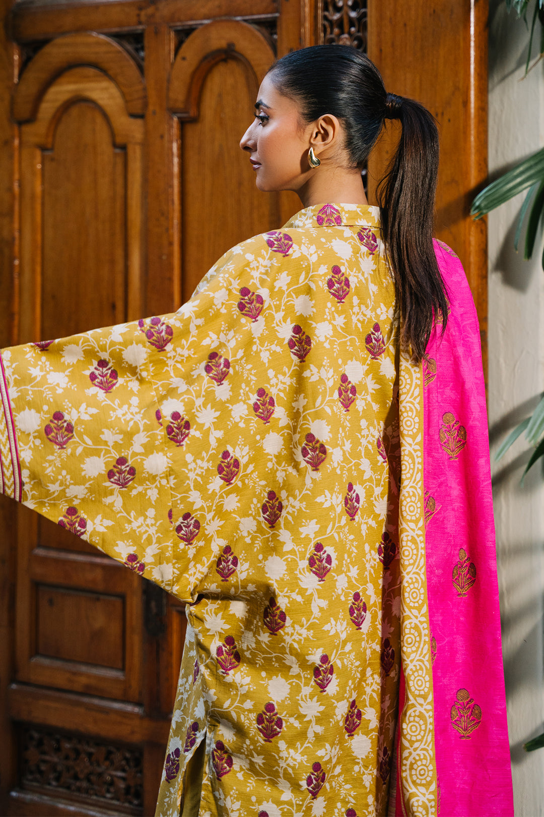Zellbury | Unstitched 3 Piece Khaddar | Shirt Shalwar Dupatta - 0282 - by - Libasekhas UK - Registered Vendor of : Zellbury Women - 100% Original Designer Dresss