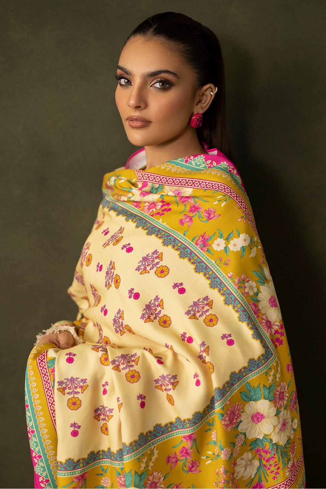 Zellbury | Unstitched 3 Piece Viscose | Shirt Shalwar Dupatta - 0289 - by - Libasekhas UK - Registered Vendor of : Zellbury Women - 100% Original Designer Dresss