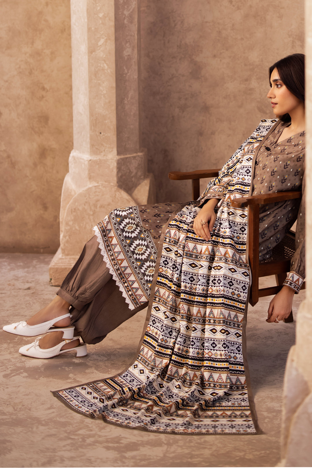 Zellbury | Unstitched 3 Piece Viscose | Shirt Shalwar Dupatta - 0293 - by - Libasekhas UK - Registered Vendor of : Zellbury Women - 100% Original Designer Dresss