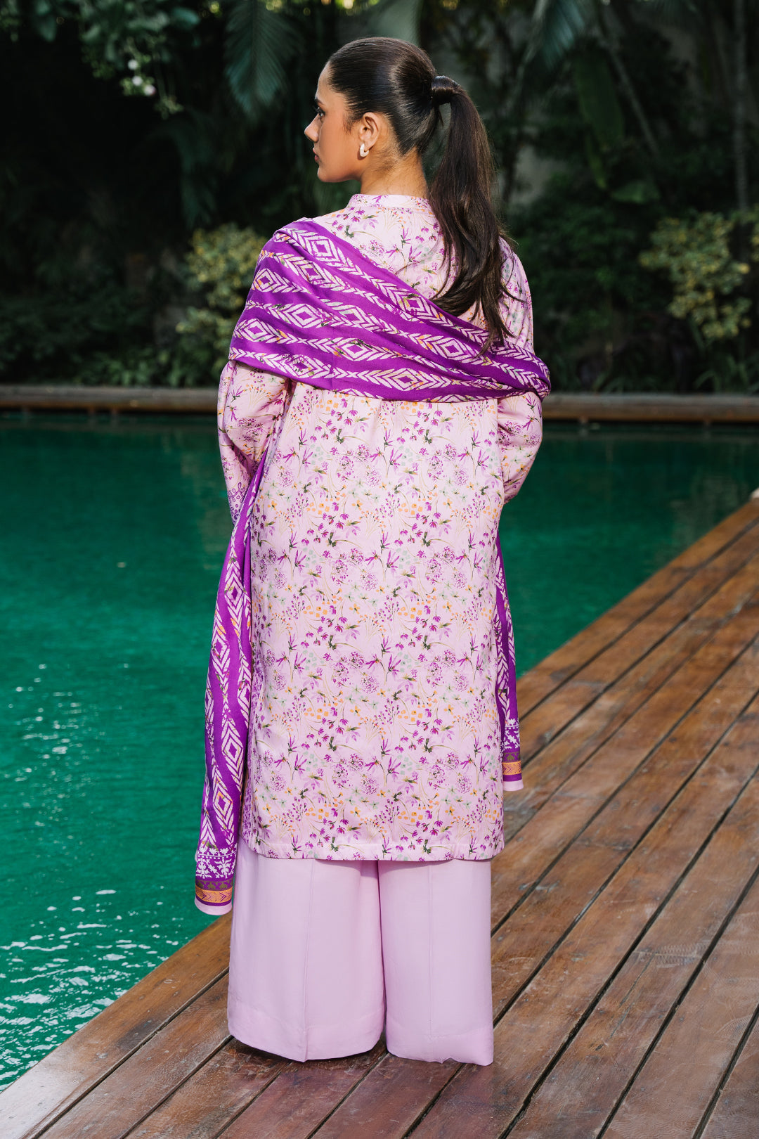 Zellbury | Unstitched 3 Piece Viscose | Shirt Shalwar Dupatta - 0295 - by - Libasekhas UK - Registered Vendor of : Zellbury Women - 100% Original Designer Dresss