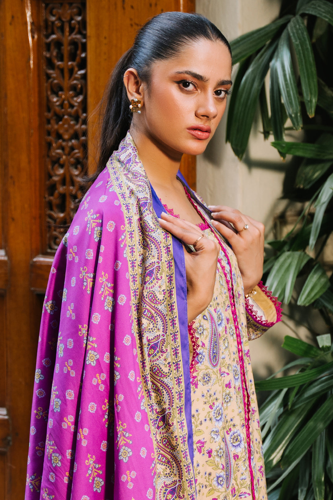 Zellbury | Unstitched 3 Piece Viscose | Shirt Shalwar Dupatta - 0297 - by - Libasekhas UK - Registered Vendor of : Zellbury Women - 100% Original Designer Dresss