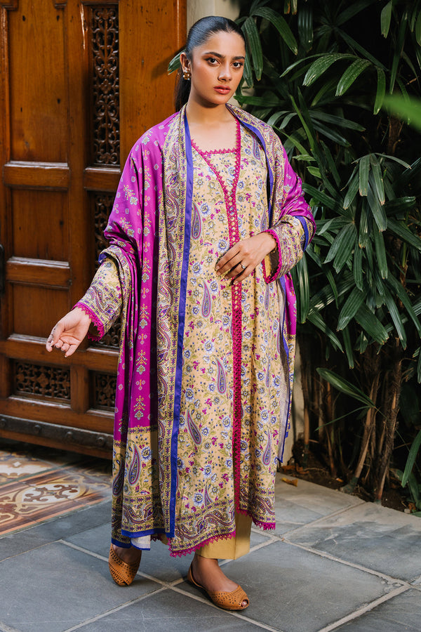 Zellbury | Unstitched 3 Piece Viscose | Shirt Shalwar Dupatta - 0297 - by - Libasekhas UK - Registered Vendor of : Zellbury Women - 100% Original Designer Dresss
