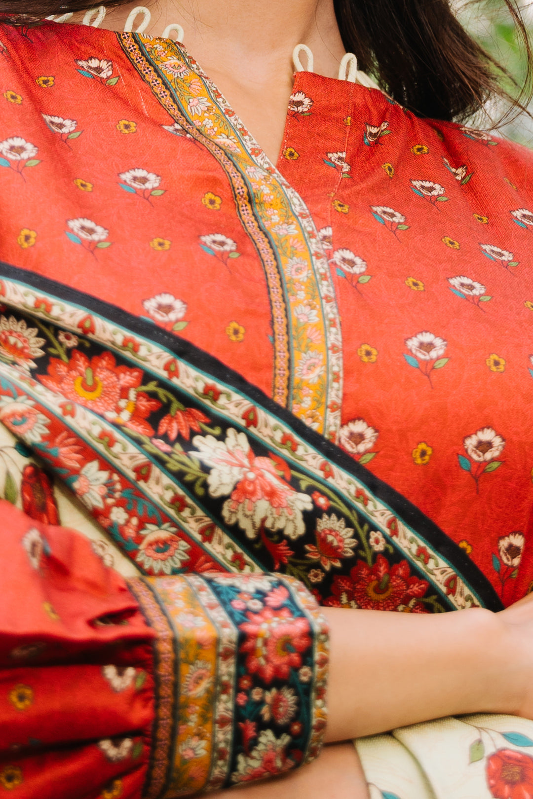 Zellbury | Unstitched 3 Piece Cotail | Shirt Shalwar Dupatta - 0307 - by - Libasekhas UK - Registered Vendor of : Zellbury Women - 100% Original Designer Dresss