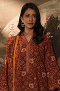 Zellbury | Unstitched 3 Piece Khaddar | Shirt Shalwar Dupatta - 0356 - by - Libasekhas UK - Registered Vendor of : Zellbury Women - 100% Original Designer Dresss