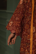 Zellbury | Unstitched 3 Piece Khaddar | Shirt Shalwar Dupatta - 0356 - by - Libasekhas UK - Registered Vendor of : Zellbury Women - 100% Original Designer Dresss