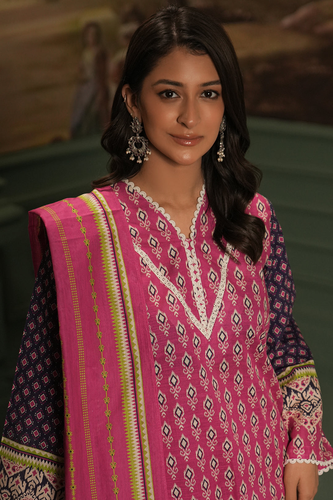 Zellbury | Unstitched 3 Piece Khaddar | Shirt Shalwar Dupatta - 0359 - by - Libasekhas UK - Registered Vendor of : Zellbury Women - 100% Original Designer Dresss