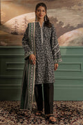 Zellbury | Unstitched 3 Piece Khaddar | Shirt Shalwar Dupatta - 0366 - by - Libasekhas UK - Registered Vendor of : Zellbury Women - 100% Original Designer Dresss