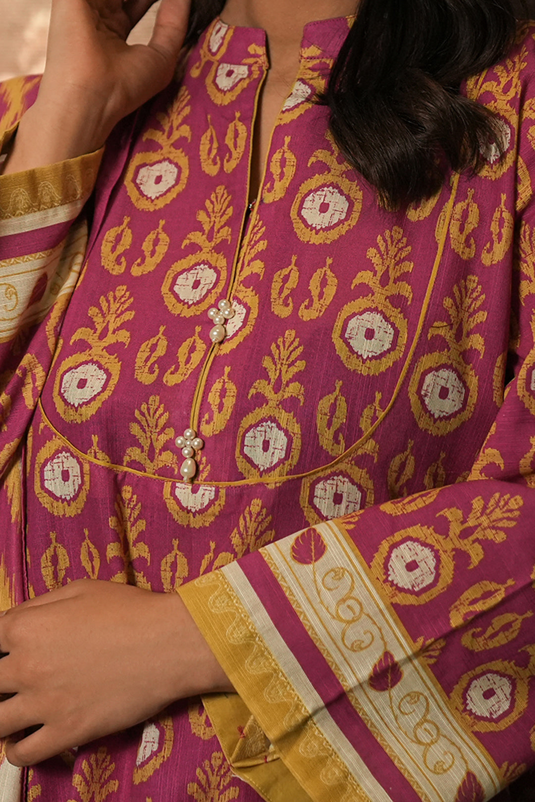 Zellbury | Unstitched 3 Piece Khaddar | Shirt Shalwar Dupatta - 0367 - by - Libasekhas UK - Registered Vendor of : Zellbury Women - 100% Original Designer Dresss