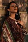 Zellbury | Unstitched 3 Piece Khaddar | Shirt Shalwar Dupatta - 0373 - by - Libasekhas UK - Registered Vendor of : Zellbury Women - 100% Original Designer Dresss