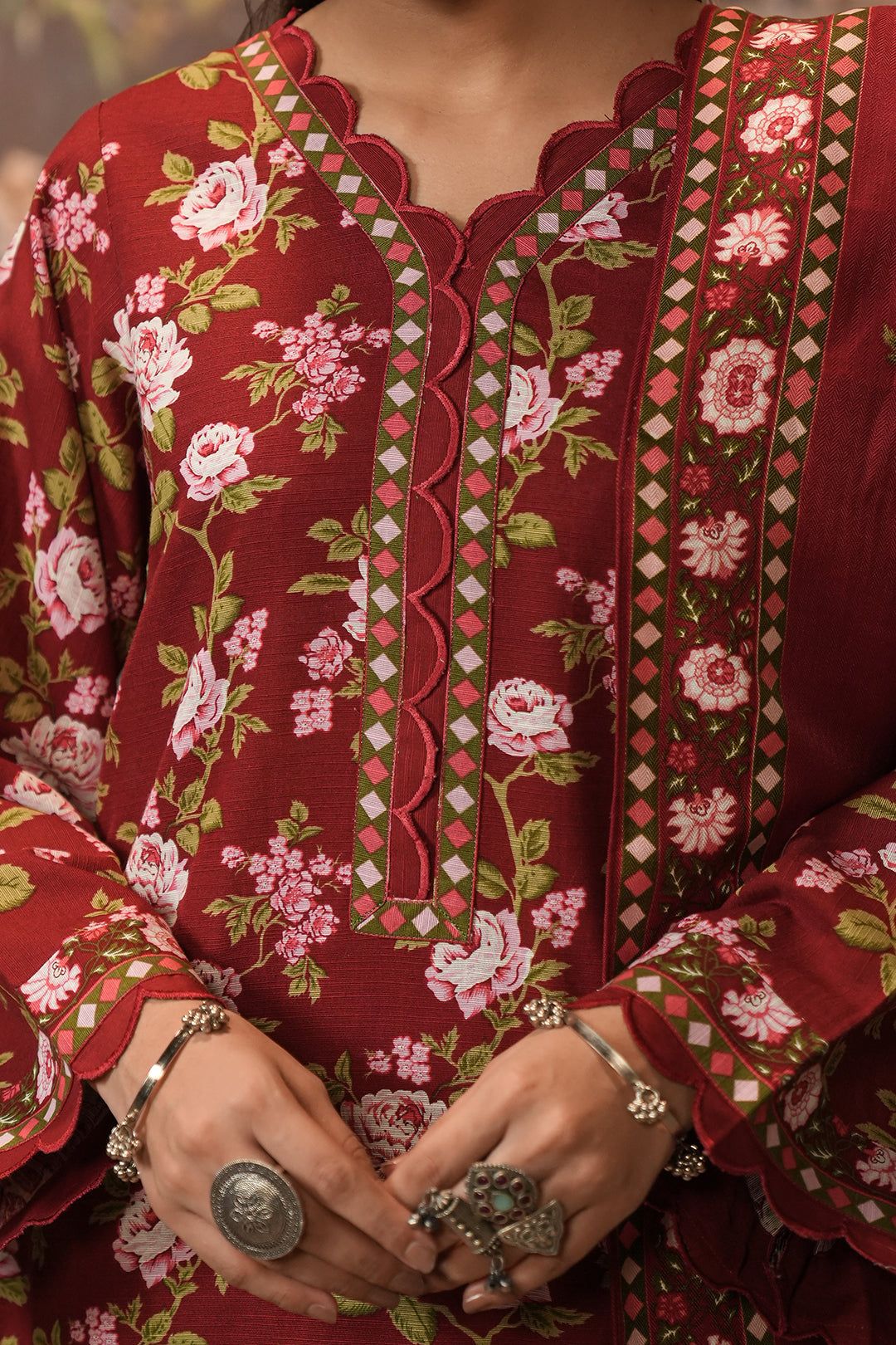Zellbury | Unstitched 3 Piece Khaddar | Shirt Shalwar Shawl - 0389 - by - Libasekhas UK - Registered Vendor of : Zellbury Women - 100% Original Designer Dresss