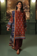 Zellbury | Unstitched 3 Piece Khaddar | Shirt Shalwar Dupatta - 0394 - by - Libasekhas UK - Registered Vendor of : Zellbury Women - 100% Original Designer Dresss