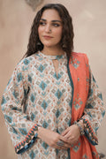 Zellbury | Unstitched 3 Piece Khaddar | Shirt Shalwar Dupatta - 0443 - by - Libasekhas UK - Registered Vendor of : Zellbury Women - 100% Original Designer Dresss