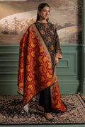 Zellbury | Unstitched 3 Piece Khaddar | Shirt Shalwar Dupatta - 0447 - by - Libasekhas UK - Registered Vendor of : Zellbury Women - 100% Original Designer Dresss