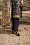 Zellbury | Unstitched 3 Piece Khaddar | Shirt Shalwar Dupatta - 0449 - by - Libasekhas UK - Registered Vendor of : Zellbury Women - 100% Original Designer Dresss