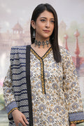 Zellbury | Unstitched 3 Piece Khaddar | Shirt Shalwar Dupatta - 0452 - by - Libasekhas UK - Registered Vendor of : Zellbury Women - 100% Original Designer Dresss