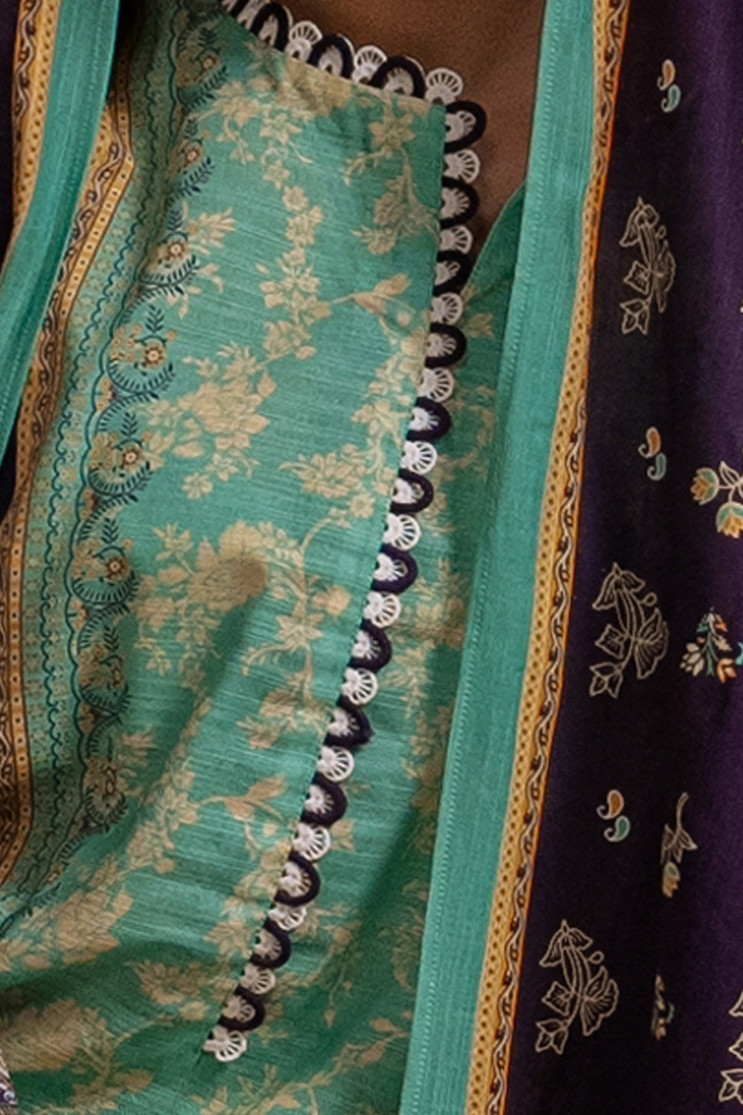 Zellbury | Unstitched 3 Piece Khaddar | Shirt Shalwar Dupatta - 0455 - by - Libasekhas UK - Registered Vendor of : Zellbury Women - 100% Original Designer Dresss