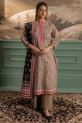 Zellbury | Unstitched 3 Piece Khaddar | Shirt Shalwar Dupatta - 0456 - by - Libasekhas UK - Registered Vendor of : Zellbury Women - 100% Original Designer Dresss