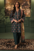 Zellbury | Unstitched 3 Piece Khaddar | Shirt Shalwar Shawl - 0459 - by - Libasekhas UK - Registered Vendor of : Zellbury Women - 100% Original Designer Dresss