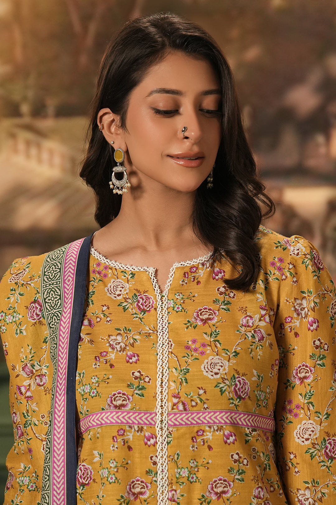 Zellbury | Unstitched 3 Piece Khaddar | Shirt Shalwar Dupatta - 0472 - by - Libasekhas UK - Registered Vendor of : Zellbury Women - 100% Original Designer Dresss