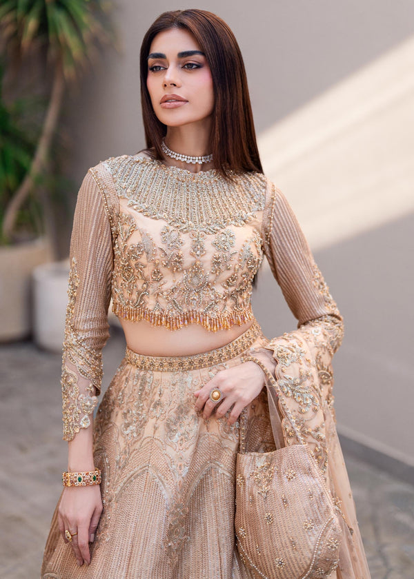 Waqas Shah | Amariage Luxury Formals | Golden Patel - by - Libasekhas UK - Registered Vendor of : Waqas Shah - 100% Original Designer Dresss