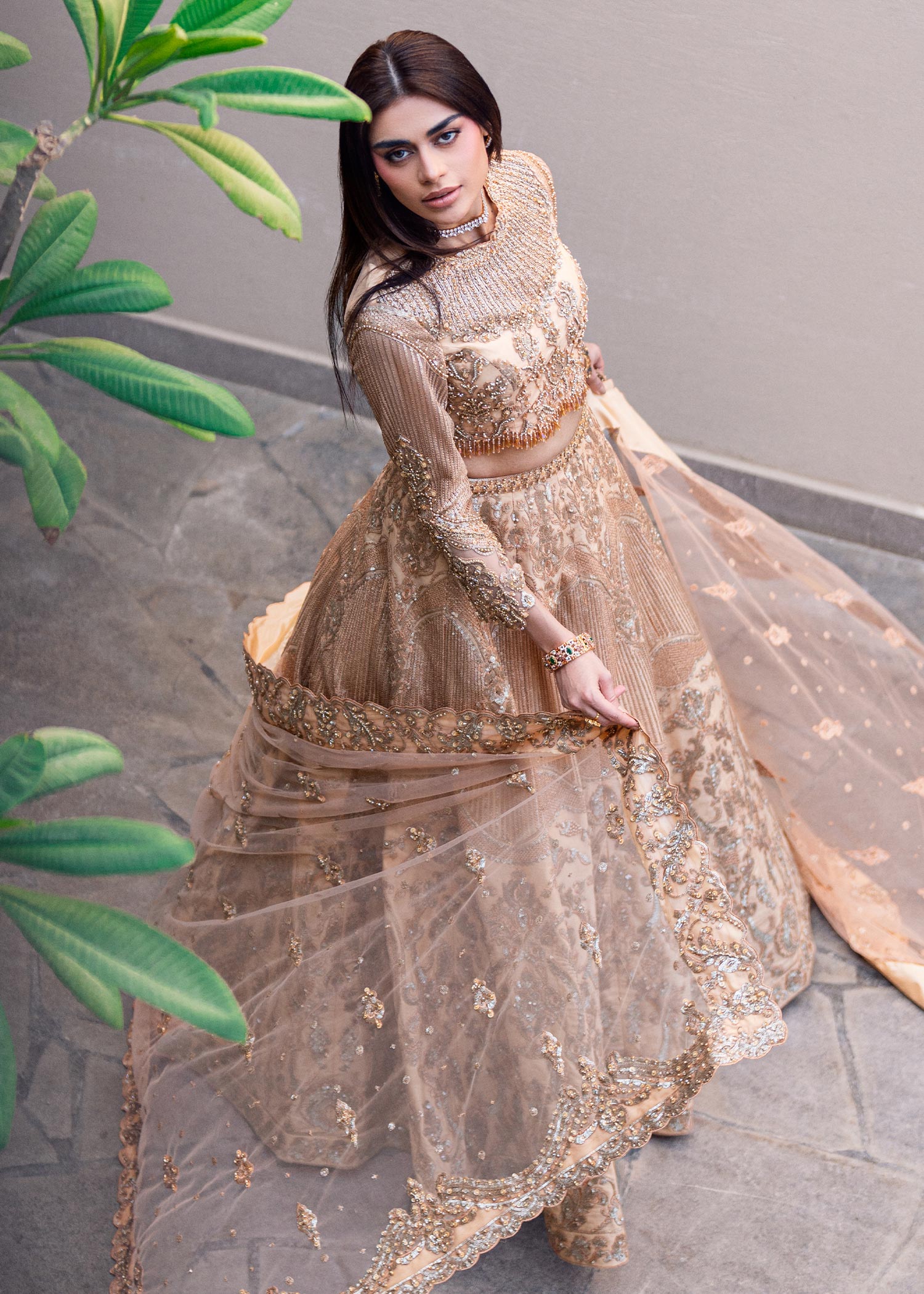 Waqas Shah | Amariage Luxury Formals | Golden Patel - by - Libasekhas UK - Registered Vendor of : Waqas Shah - 100% Original Designer Dresss