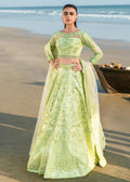 Waqas Shah | Amariage Luxury Formals | Mint Bloom - by - Libasekhas UK - Registered Vendor of : Waqas Shah - 100% Original Designer Dresss