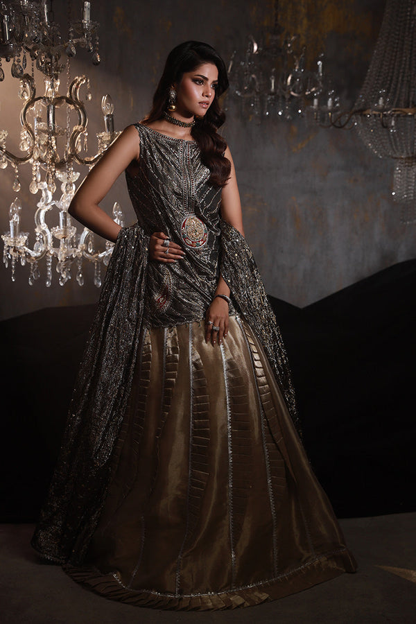Wardha Saleem | Layla Wedding Formals | Layla-07 - by - Libasekhas UK - Registered Vendor of : Wardha Saleem - 100% Original Designer Dresss
