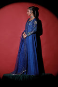 Wardha Saleem | Meeram Festive Formals | Neel - by - Libasekhas UK - Registered Vendor of : Wardha Saleem - 100% Original Designer Dresss