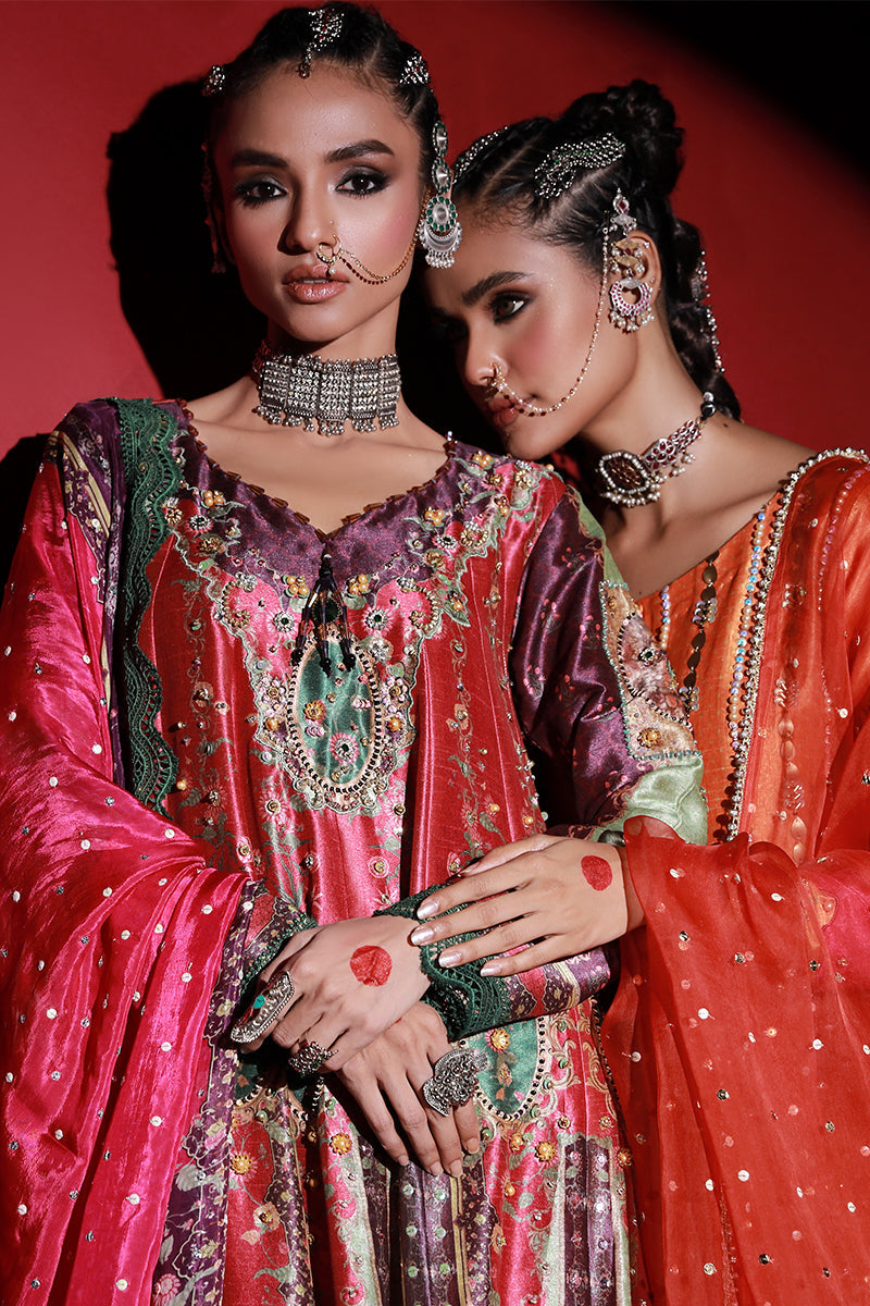Wardha Saleem | Meeram Festive Formals | Mehraab - by - Libasekhas UK - Registered Vendor of : Wardha Saleem - 100% Original Designer Dresss