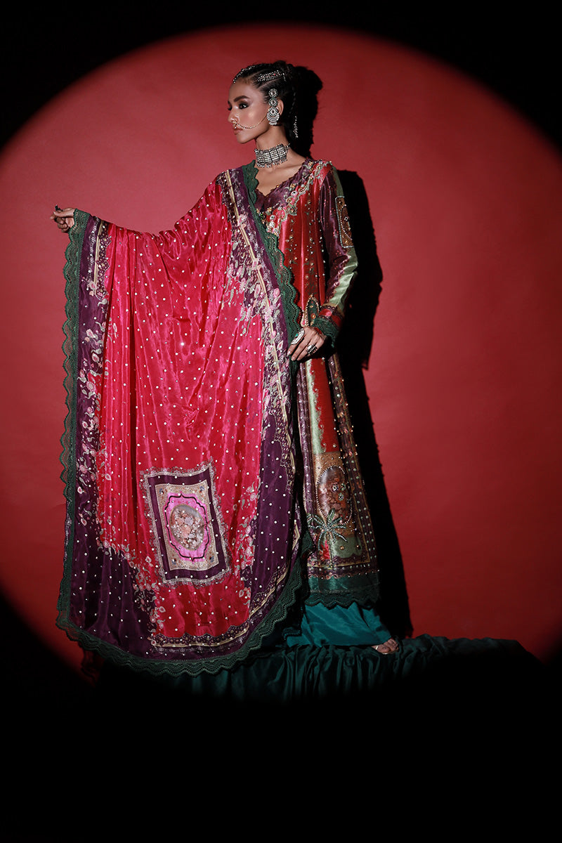 Wardha Saleem | Meeram Festive Formals | Chinar Bagh - by - Libasekhas UK - Registered Vendor of : Wardha Saleem - 100% Original Designer Dresss