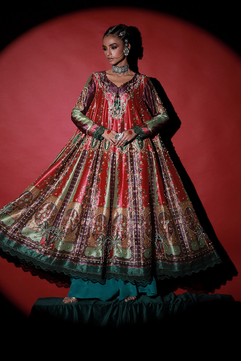 Wardha Saleem | Meeram Festive Formals | Chinar Bagh - by - Libasekhas UK - Registered Vendor of : Wardha Saleem - 100% Original Designer Dresss